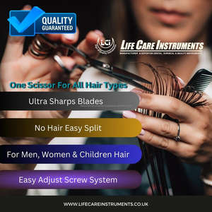 Tijeras de peluquero profesionales de la más alta calidad, tijeras para el cabello en línea, tienda de cuidado de la vida que vende tijeras con acero inoxidable de alta calidad - Product Image 5