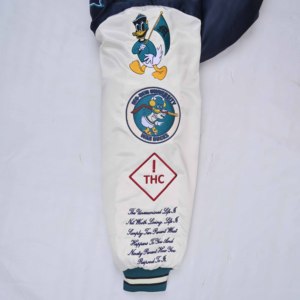 Vestes universitaires pour hommes sur mesure en gros, avec patchs en chenille et broderies, style streetwear - Product Image 6