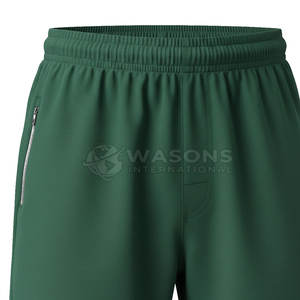 Pantalones Cortos Deportivos de Alto Rendimiento con Tela Suave y Ajuste Relajado, con Cintura Ajustable con Cordón para un Estilo de Vida Activo - Product Image 4