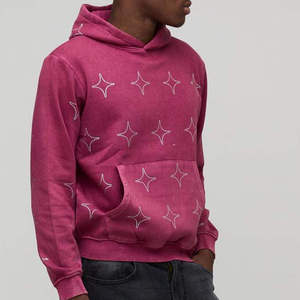 Sudaderas con Capucha Personalizadas al por Mayor, 260g, OEM, con Logotipo Impreso en la Parte Delantera, para Hombre y Mujer, Tallas Grandes, Hombros Caídos - Product Image 2