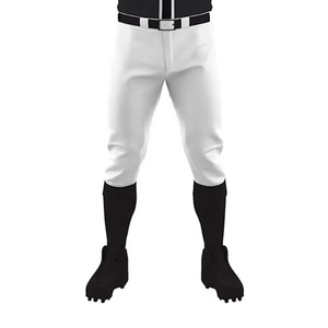 Ensembles d'uniformes de baseball personnalisés de haute qualité avec logo imprimé par sublimation, vente en gros, couleur unie, séchage rapide, respirant, polyester pour hommes - Product Image 4