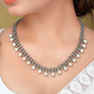 Collar de Perlas Meera Jaipur Miraki - Product Image 1