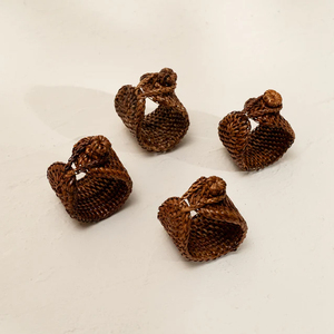 Wedding Event <b>Table</b> Decor Natural <b>Rattan</b> Napkin Ring Handmade Eco Friendly <b>Dining</b> Decoration Export Supplier - Product Image 4