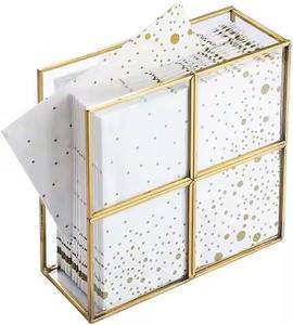 High Quality Modern Durable Metal Napkin Stand & Organizer Stylish <b>Tissue</b> <b>Holder</b> for Dining Table <b>Kitchen</b> Home Office Restaurant - Product Image 6