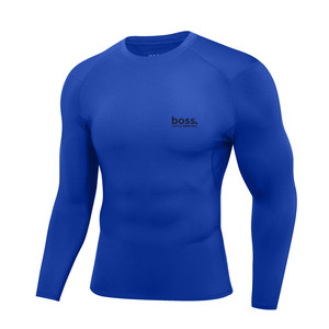 Vêtements de sport flexibles avec tissu anti-transpiration, t-shirt de compression pour la course à pied et la pratique quotidienne de la remise en forme - Product Image 1