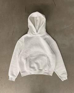 Sudadera con capucha gruesa personalizada de algodón y poliéster para hombre, sudadera con capucha de forro polar pesado para invierno, sudadera con capucha unisex con logotipo de espuma y estampado gráfico 3D en relieve. - Product Image 1