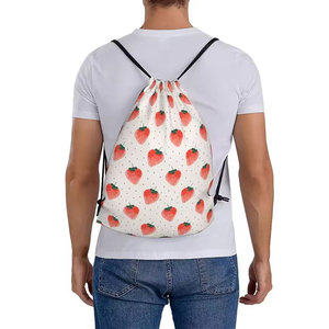 <b>Drawstring</b> Bags Modern Everyday <b>Drawstring</b> Bags With Durable Material For School And Travel Needs - Product Image 1
