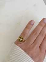 Anillo de sello con diamante cultivado en laboratorio de 0.25 ct, engaste de bisel en oro de 14k y 18k, banda llamativa de punta plana para dedo anular, anillo personalizado con letra/nombre, directo de fábrica