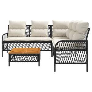 Conjunto de Sofás Grises para Jardín - Product Image 5