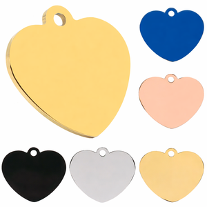 Placa de Identificación Personalizada para Mascotas Pequeñas, Etiqueta de Identificación Irregular Dorada para Perros con Logotipo Personalizado, Metal Plateado con Temática Animal - Product Image 3