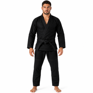 Traje de BJJ ligero diseñado para entrenamiento diario con costuras resistentes, ajuste flexible, control de humedad y comodidad duradera OEM - Product Image 1
