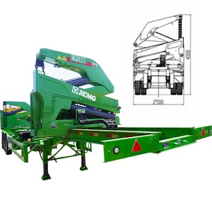 Titan 40ft 37t sidelifter bên loader boxloader tự tải cẩu <span class=keywords><strong>Container</strong></span> vận chuyển cho bán - Product Image 1
