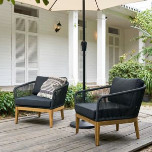 Juego de Comedor de Madera de Teca Sólida para Exteriores, Resistente a la Intemperie, Duradero, de Lujo, Impermeable, Resistente a los Rayos UV, de Estilo Moderno, para Patio, Jardín, Hotel - Product Image 6