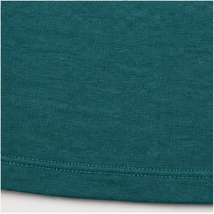 เสื้อยืดสตรีสีเขียวอมฟ้าคอกลมแขนสั้นทรงเข้ารูป WTS-0028 - Product Image 6