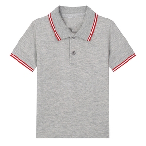 Nouveau polo pour enfants 2026, tendance mode, tissu respirant, coutures de haute qualité, idéal pour l'uniforme scolaire et les tenues décontractées - Product Image 2