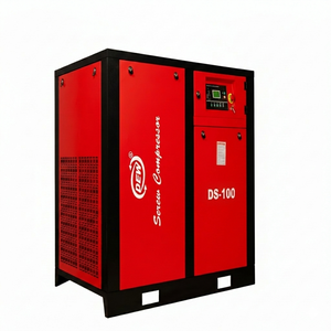 Compresseur d'air à vis insonorisé robuste, refroidi par air, 100 CV, 471 CFM, stationnaire, pour usage industriel extérieur, grande unité de production, meilleur prix - Product Image 2