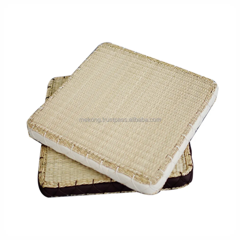 Wholesale Charming Woven Round Natural Seagrass Placemats Household Large Placemat Table Mat From Vietnam