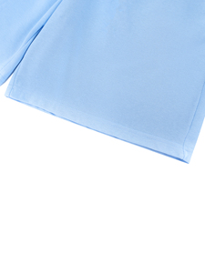 Pantalones Cortos de Algodón Unisex Personalizados OEM, Tejido Grueso French Terry, Cintura Elástica, Casuales, Deportivos, para Descansar, Ropa de Marca Privada - Product Image 6