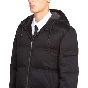 Vestes matelassées en coton pour hommes, style streetwear, avec col montant, chaudes, à fermeture éclair, épaisses, pour usage intérieur et extérieur - Product Image 5