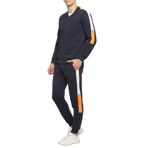 Pantalones Deportivos de Algodón Azul Marino para Hombre, con Bolsillos Laterales, Cintura Elástica, Pantalones Deportivos Casuales de Longitud Completa para Otoño - Product Image 6