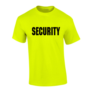 Camiseta Polo Amarilla Unisex para Hombre, Nueva Uniforme de Guardia de Seguridad con Parche Bordado, Manga Corta, Disponible en Todas las Tallas - Product Image 5