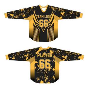 Camisetas de paintball de manga larga con diseño personalizado, camisetas totalmente sublimadas para jugadores de paintball - Product Image 5