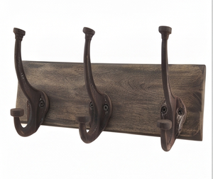 Premium Heavy Duty Wall <b>Hooks</b> With Elegant Antique Finished Perfect For Bathroom Hangers And Stylish Home Decor - Product Image 1