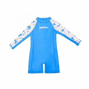 Maillot de bain une pièce écran solaire pour enfants en gros Manches longues Plumes pailletées Design Paisley Couleurs personnalisées Taille plus pour source chaude - Product Image 5