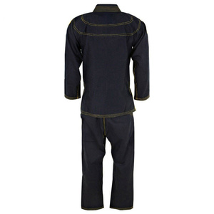 Precio al por mayor RTS, la mejor calidad, 450 g/m², Kimono de Jiu Jitsu Brasileño hecho a medida, Ropa de Artes Marciales para Luchadores de Karate AS-JJ-410 - Product Image 2