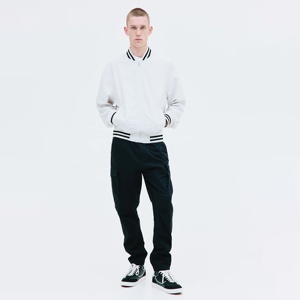 Wholesale <b>Men's</b> Winter Professional Sports Bomber <b>Jacket</b> Top <b>Men's</b> New Design Custom Logo Stand <b>Reversible</b> Fabric <b>Jackets</b> <b>Men</b> - Product Image 3