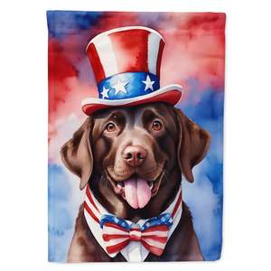 Multicolor Labrador Retriever Patriotic American <b>Garden</b> Flag Mailbox Decorative Yard Flag Banner <b>for</b> Patio Yard Lawn <b>Signs</b> - Product Image 1