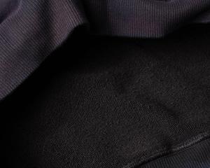 Sudadera con Capucha de Diseño Único, Estilo Retro, Oversize, Vintage, Lisa, con Aplicaciones Termoadhesivas, de Felpa Pesada 100% Algodón, con Lavado Ácido y Efecto Desgastado por el Sol - Product Image 5