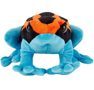 Nuevo Estilo Rana de Árbol Sentada con Ojos Rojos y Cuerpo Verde, Relleno de Algodón, Animal Realista, Juguetes Educativos para Niños, Peluche de Rana de 12 Pulgadas - Product Image 2