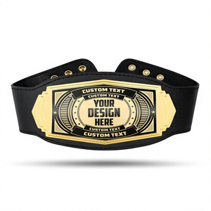 Factory Direct <b>Wrestling</b> <b>Belt</b> Custom Logo Championship Title Award Design OEM Manufacturer for Importers and Wholesalers - Product Image 4