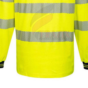 Chemise de travail robuste à manches longues, tissu résistant, respirant, vêtements de travail de chantier, design fonctionnel - Product Image 3