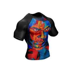 Rashguard de Manga Larga Personalizado al por Mayor para MMA, Calidad Premium, Impresión por Sublimación, Transpirable, Unisex, Ropa de Lucha BJJ Fortleo - Product Image 2