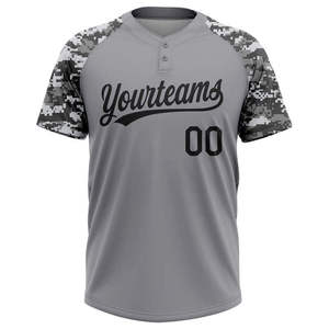 Customized <b>Baseball</b> Jersey Sublimated Button Up Sportswear High Quality Lightweight Activewear Training Shirts - Product Image 4