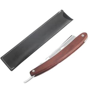 Pakka Wood Traditional Folding <b>Shaver</b> <b>Barber</b> Man Grooming Beard Trimmer Shaving Razor ANAAIF - Product Image 5