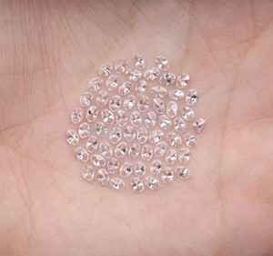 Diamantes cultivados en laboratorio, sueltos, de 4 x 3 mm, color blanco D/E/F, VVS+, corte oval brillante, CVD HPHT, pequeñas piedras decorativas para la elaboración de joyería fina. - Product Image 4