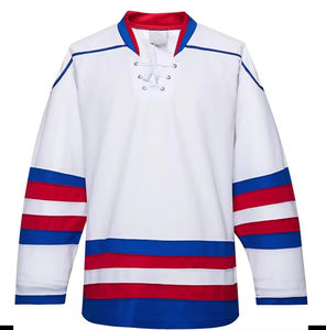 Jersey de Hockey sobre Hielo para Hombre, Personalizable, Impreso, de Alta Calidad, Sublimado, Antibacterial, de Secado Rápido, Reversible, para Práctica de Equipo, 100% Nuevo - Product Image 5