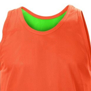 Chaleco Deportivo Unisex sin Mangas, Cuello Redondo, Transpirable, de Secado Rápido, Color Naranja y Verde Sólido, para Todas las Temporadas, Ajuste para Adultos - Product Image 3