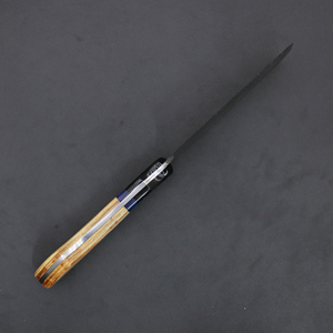 New Design High Quality Chef Knife Steel Kitchen Knives Etched Blade <b>Wood</b> Handle <b>Slicing</b> Kitchen Knives - Product Image 3