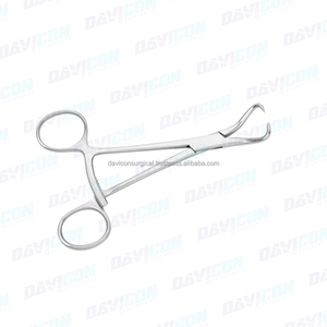 Pinzas de sujeción ósea de acero inoxidable de alta calidad profesional, instrumentos quirúrgicos / Pinzas de sujeción ósea para cirugía ortopédica - Product Image 5