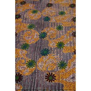 Colcha Lavinas Kantha Suzani Bordada a Mano, Colcha Floral de Algodón Vintage, Manta Boho India, Ropa de Cama Lavable - Product Image 2