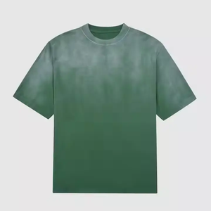 Camisetas Personalizadas para Hombre, Lavado Ácido, Corte Recortado, Estampado DTG, Estilo Urbano, Manga Corta - Product Image 2