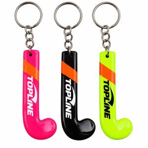 Porte-clés mini bâton de hockey en gros, prix d'usine, nouveau porte-clés bâton de hockey sur gazon, porte-clés mini hockey promotionnel très vendu - Product Image 2
