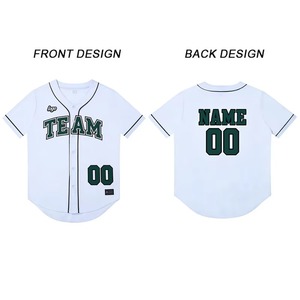 Uniforme de baseball respirant pour hommes, maillots de baseball personnalisés vierges, logo sublimé, maillot de baseball unisexe de haute qualité personnalisable - Product Image 3