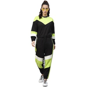 Conjunto Deportivo de 2 Piezas para Mujer, de Alta Calidad OEM, con Logotipo Personalizado, Traje de Invierno con Patrón Sólido, 100% Algodón Felpa y Ropa Deportiva para Gimnasio - Product Image 1