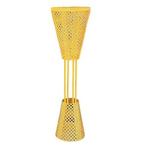 Brûleur à Bakhoor en laiton doré avec connecteur sphérique en bois, encensoir, plateau amovible pour charbon et tamis, Mabkhara - Product Image 6