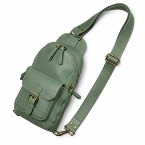 Sac messager en cuir de haute qualité pour homme, sac bandoulière tendance, prix raisonnable, très demandé. - Product Image 1